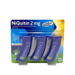 Niquitin 2 mg 60 comprimidos para chupar sabor menta