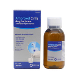 Ambroxol cinfa 6 mg ml jarabe 1 frasco 200 ml