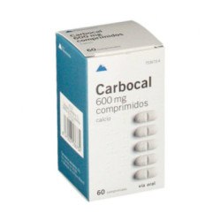 Carbocal 1500 mg 600 mg ca 60 comprimidos
