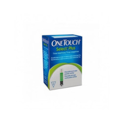 Tiras Reactivas Glucemia Onetouch Select Plus 2 Viales 100 U