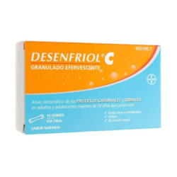 Desenfriol c 10 sobres granulado efervescente
