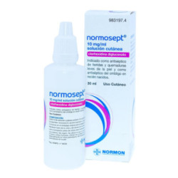 Normosept 10 mg/ml solucion cutanea 1 frasco 30 ml