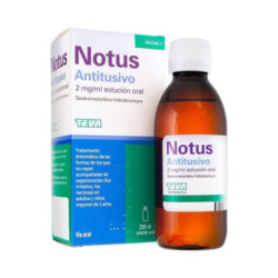 Notus antitusivo 2 mg ml solucion oral 1 frasco 200 ml