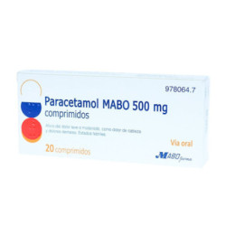 Paracetamol mabo 500 mg 20 comprimidos