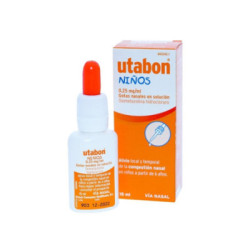 Utabon niños 0,25 mg/ml gotas nasales en solucion 1 frasco 15 ml