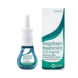 Respibien 0,5 mg/ml solucion para pulverizacion nasal 1 frasco 15 ml