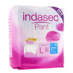 Indasec Pant Plus Absorb Inc Orina Dia Anat T- L 12 Absorb