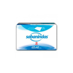 Salvacamas Sabanindas Pequeño 60 X 40 Cm 20 Uds