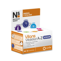 Ns Vitans Vitalidad A-Z Senior 30 Comprimidos