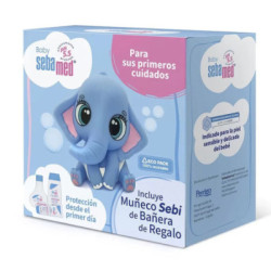 Canastilla Elefante Muñeco Sebamed