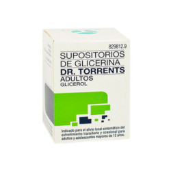 Supositorios glicerina dr. torrents adultos blister 3,27 g supositorios