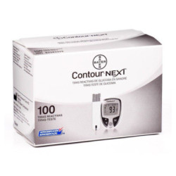 Bayer Tiras Reactivas Glucemia Contour Next 100 Uds