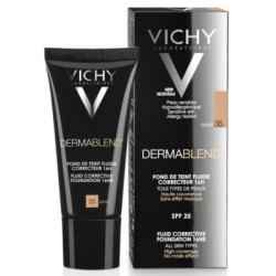 Vichy Fondo De Maquillaje Fluido Corrector 16H N 35 Sand 30 Ml.