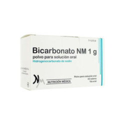 Bicarbonato nm 1 g 42 sobres polvo para solucion oral