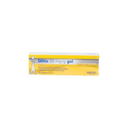 Diltix 50 mg/g gel cutaneo 1 tubo 60 g