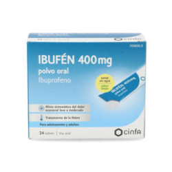 Ibufen 400 mg 24 sobres polvo oral