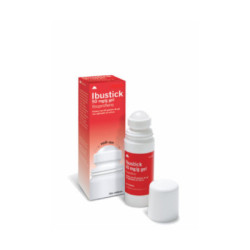 Ibustick 50 mg g gel cutaneo 1 tubo 30 g con roll-on