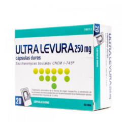 Ultra-levura 250 mg 20 capsulas blister